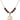 Saint Christopher Birthstone Necklace | 3/4 inch | 6mm Beads  Garnet 14kt Gold Filled