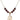 Saint Christopher Birthstone Necklace | 3/4 inch | 6mm Beads  Garnet 14kt Gold Filled