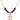 Saint Christopher Birthstone Necklace | 3/4 inch | 6mm Beads  Garnet 14kt Gold Filled