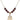 Saint Christopher Birthstone Necklace | 3/4 inch | 6mm Beads  Garnet 14kt Gold Filled