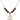 Saint Sebastian Birthstone Necklace | 3/4 inch | 6mm Beads  Garnet 14kt Gold Filled