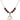 Saint Sebastian Birthstone Necklace | 3/4 inch | 6mm Beads  Garnet 14kt Gold Filled