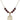 Saint Sebastian Birthstone Necklace | 3/4 inch | 6mm Beads  Garnet 14kt Gold Filled