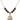 Saint Sebastian Birthstone Necklace | 3/4 inch | 6mm Beads  Garnet 14kt Gold Filled