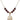 Saint Sebastian Birthstone Necklace | 3/4 inch | 6mm Beads  Garnet 14kt Gold Filled