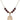 Saint Sebastian Birthstone Necklace | 3/4 inch | 6mm Beads  Garnet 14kt Gold Filled