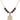 Saint Kateri Tekakwitha Birthstone Necklace | 3/4 inch | 6mm Beads  Garnet 14kt Gold Filled
