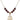 Saint Sebastian Birthstone Necklace | 3/4 inch | 6mm Beads  Garnet 14kt Gold Filled
