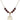 Saint Sebastian Birthstone Necklace | 3/4 inch | 6mm Beads  Garnet 14kt Gold Filled