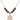 Saint Christopher Birthstone Necklace | 3/4 inch | 6mm Beads  Garnet 14kt Gold Filled