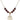 Saint Christopher Birthstone Necklace | 3/4 inch | 6mm Beads  Garnet 14kt Gold Filled
