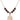 Saint Christopher Birthstone Necklace | 3/4 inch | 6mm Beads  Garnet 14kt Gold Filled