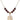 Saint Christopher Birthstone Necklace | 3/4 inch | 6mm Beads  Garnet 14kt Gold Filled