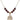 Saint Christopher Birthstone Necklace | 3/4 inch | 6mm Beads  Garnet 14kt Gold Filled