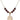 Saint Christopher Birthstone Necklace | 3/4 inch | 6mm Beads  Garnet 14kt Gold Filled