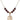 Saint Christopher Birthstone Necklace | 3/4 inch | 6mm Beads  Garnet 14kt Gold Filled