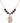 Saint Martin of Tours Birthstone Necklace | 3/4 inch | 6mm Beads  Garnet 14kt Gold Filled