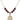 Madonna Birthstone Necklace | 3/4 inch | 6mm Beads  Garnet 14kt Gold Filled