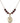 Saint John Neumann Birthstone Necklace | 3/4 inch | 6mm Beads  Garnet 14kt Gold Filled