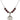 Our Lady of Fatima Birthstone Necklace | 3/4 inch | 6mm Beads  Garnet Sterling Silver