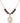 Saint Joseph the Worker Birthstone Necklace | 3/4 inch | 6mm Beads  Garnet 14kt Gold Filled