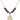 Our Lady of Perpetual Help Birthstone Necklace | 3/4 inch | 6mm Beads  Garnet 14kt Gold Filled