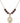 Our Lady of Perpetual Help Birthstone Necklace | 3/4 inch | 6mm Beads  Garnet 14kt Gold Filled