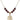 Saint Victor of Marseilles Birthstone Necklace | 3/4 inch | 6mm Beads  Garnet 14kt Gold Filled