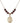 Saint Victor of Marseilles Birthstone Necklace | 3/4 inch | 6mm Beads  Garnet 14kt Gold Filled