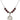 Saint Elizabeth Ann Seton Birthstone Necklace | 3/4 inch | 6mm Beads  Garnet Sterling Silver
