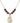 Saint Lillian Birthstone Necklace | 3/4 inch | 6mm Beads  Garnet 14kt Gold Filled