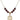 Our Lady of Lebanon Birthstone Necklace | 3/4 inch | 6mm Beads  Garnet 14kt Gold Filled
