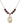 Our Lady of Lebanon Birthstone Necklace | 3/4 inch | 6mm Beads  Garnet 14kt Gold Filled