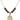 Our Lady of Hope Birthstone Necklace | 3/4 inch | 6mm Beads  Garnet 14kt Gold Filled