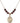Our Lady of Hope Birthstone Necklace | 3/4 inch | 6mm Beads  Garnet 14kt Gold Filled