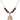 Cross Birthstone Necklace | 3/4 inch | 6mm Beads  Garnet 14kt Gold Filled