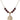 San Juan de la Cruz Birthstone Necklace | 3/4 inch | 6mm Beads  Garnet 14kt Gold Filled