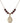 Saint Bernard of Clairvaux Birthstone Necklace | 3/4 inch | 6mm Beads  Garnet 14kt Gold Filled