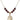 Cross Birthstone Necklace | 3/4 inch | 6mm Beads  Garnet 14kt Gold Filled