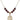 Saint Maurus Birthstone Necklace | 3/4 inch | 6mm Beads  Garnet 14kt Gold Filled