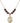 Saint Maurus Birthstone Necklace | 3/4 inch | 6mm Beads  Garnet 14kt Gold Filled