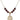 Our Lady of the Railroad Birthstone Necklace | 3/4 inch | 6mm Beads  Garnet 14kt Gold Filled