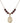 Saint Austin Birthstone Necklace | 3/4 inch | 6mm Beads  Garnet 14kt Gold Filled