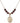 Saint Christian Demosthenes Birthstone Necklace | 3/4 inch | 6mm Beads  Garnet 14kt Gold Filled