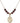 Saint Samuel Birthstone Necklace | 3/4 inch | 6mm Beads  Garnet 14kt Gold Filled