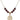 Our Lady of San Juan Birthstone Necklace | 3/4 inch | 6mm Beads  Garnet 14kt Gold Filled