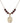 Saint Eugene de Mazenod Birthstone Necklace | 3/4 inch | 6mm Beads  Garnet 14kt Gold Filled