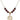 Saint Julia Billiart Birthstone Necklace | 3/4 inch | 6mm Beads  Garnet 14kt Gold Filled