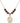 Saint Julia Billiart Birthstone Necklace | 3/4 inch | 6mm Beads  Garnet 14kt Gold Filled