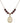 Saint Bruno Birthstone Necklace | 3/4 inch | 6mm Beads  Garnet 14kt Gold Filled